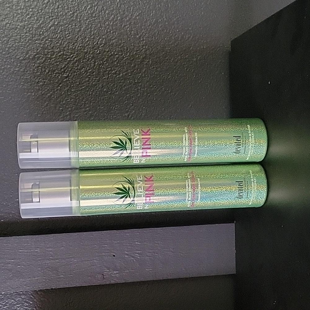 Bundle of 2 Devoted Creations Believe in Pink Tanning Lotion